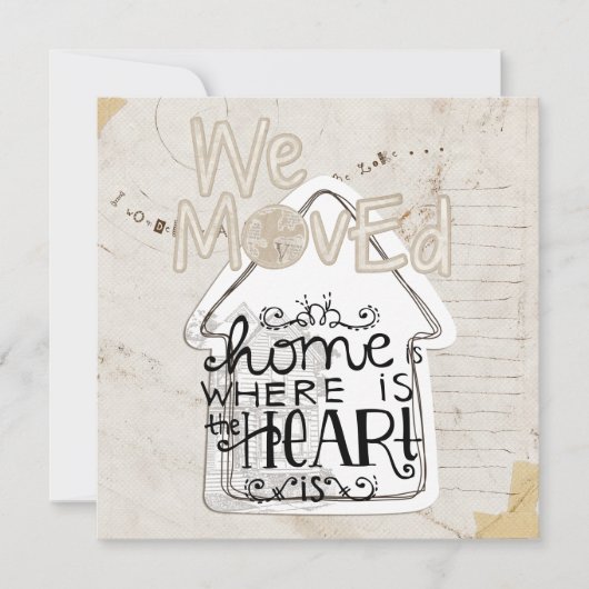 Haus-Erwärmungseinladung Einladung (Vorderseite)