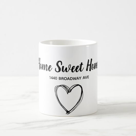 Haus-Erwärmungsgeschenk Kaffeetasse (Mittel)