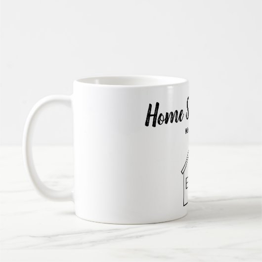 Haus-Erwärmungsgeschenk Kaffeetasse (Links)