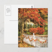 Haus - Festlich Postkarte (Vorne/Hinten)