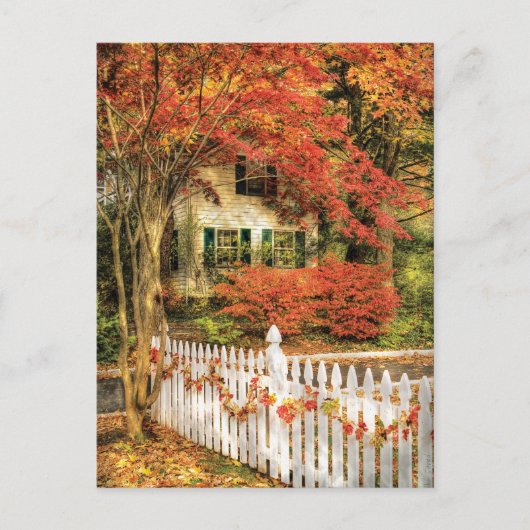 Haus - Festlich Postkarte (Vorderseite)