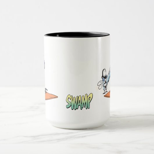 Haus-Fliegen-Kriegskunst-Kaffee-Tasse Tasse (Zentrum)