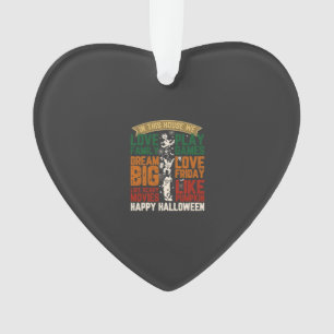Haus Frohes Halloween Monster Spinnennetze Ornament