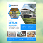 Haus für den Verkauf benutzerdefinierter Fensterkl Fensteraufkleber (Blatt 3)