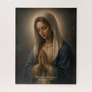 Haus für elegante katholische christliche Geschenk Puzzle
