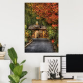 Haus - Garage Poster (Heimbüro)