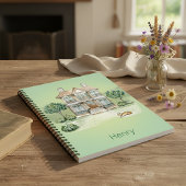 Haus & Garten Notizbuch – Elegante Illustration