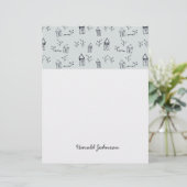 Haus gemustert (Stehend Vorderseite)