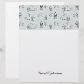 Haus gemustert (Vorne/Hinten)