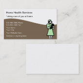 Haus-Gesundheits-Visitenkarten Visitenkarte (Vorne/Hinten)