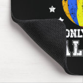 Haus geteilt Ich erhebe nur Llers Softll Volleyll Mousepad (Ecke)
