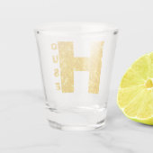 HAUS-GOLD- & GLITZER-SCHRIFTARTEN #1 SCHNAPSGLAS (Rückseite)