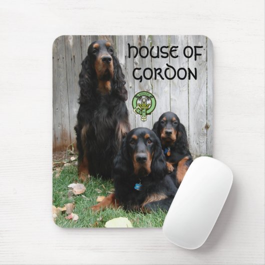 HAUS GORDON, Gordon Setter Mousepad (Mit Mouse)
