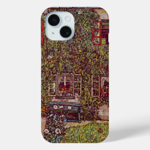 Haus Guardaboschi von Gustav Klimt, Vintage Kunst Case-Mate iPhone Hülle