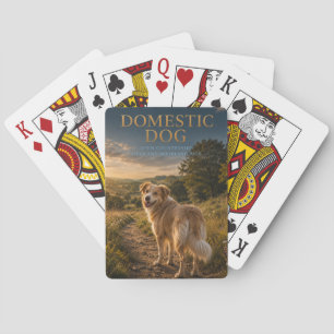 Haus Hund Landweg ANIMALS Poker Spielkarten