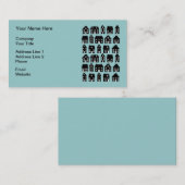 Haus-Ikonen-wirkliche Visitenkarte (Vorne/Hinten)