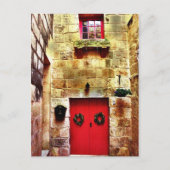 Haus im Alley Postkarte (Vorderseite)