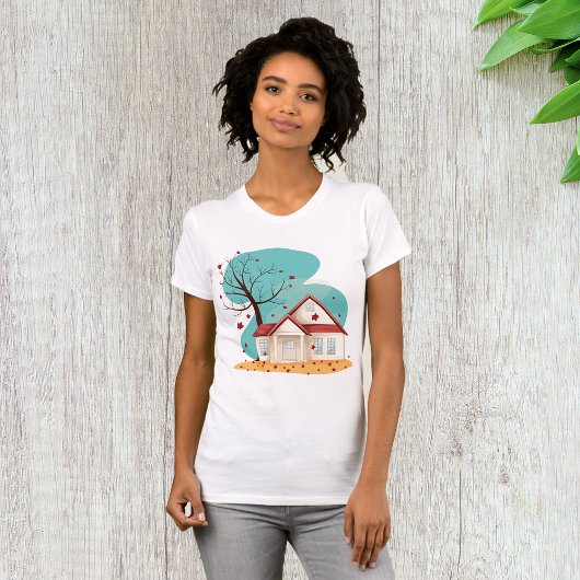 Haus im Herbst T - Shirt