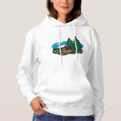 Haus im Wald Hoodie (Vorderseite)