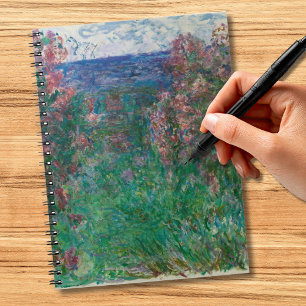 Haus in den Rose, Monet Notizblock
