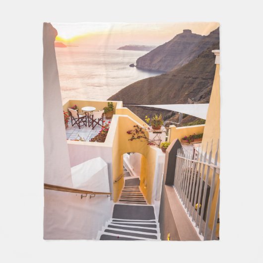 HAUS IN DER NÄHE DES WASSERKÖRPERS FLEECEDECKE (Vorderseite)