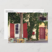 Haus in der Provence Postkarte (Vorne/Hinten)