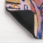 Haus in einer Landschaft Mousepad (Ecke)