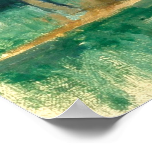 Haus in Provence Paul Cezanne Poster (Ecke)