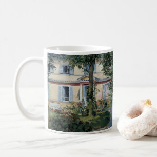 Haus in Rueil by Edouard Manet, Vintage Kunst Kaffeetasse