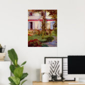 Haus in Rueil von Edouard Manet Poster (Heimbüro)
