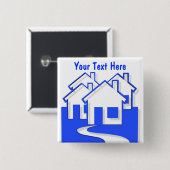 Haus-Knopf-Button Button (Vorne & Hinten)