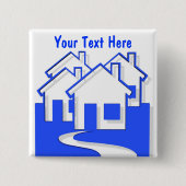 Haus-Knopf-Button Button (Vorderseite)