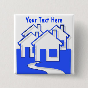 Haus-Knopf-Button Button