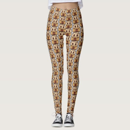 Haus Leggings (Vorderseite)