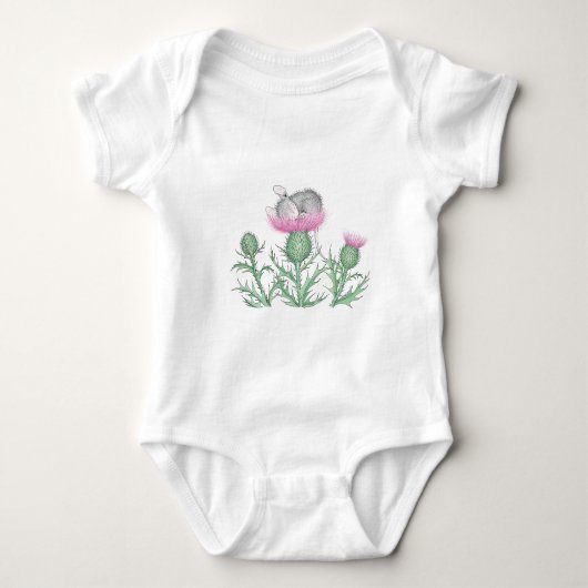 Haus-Maus Designs® - Baby Strampler (Vorderseite)
