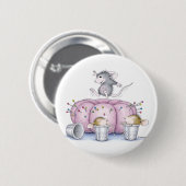 Haus-Maus Designs® - Buttone Button (Vorne & Hinten)