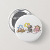 Haus-Maus Designs® - Buttone Button (Vorne & Hinten)