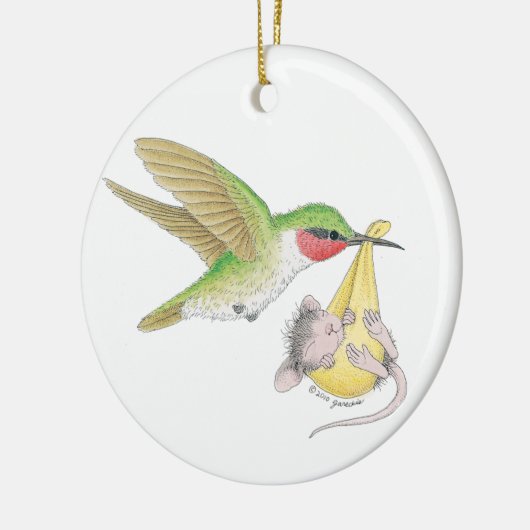 Haus-Maus Designs® - das erste Weihnachten des Keramikornament (Links)