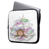 Haus-Maus Designs® - Elektronik-Tasche Laptopschutzhülle (Vorderseite Links)