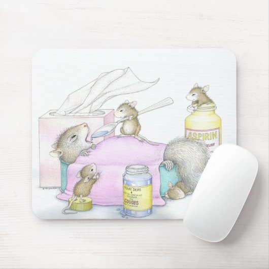 Haus-Maus Designs® - Mausunterlage Mousepad (Mit Mouse)