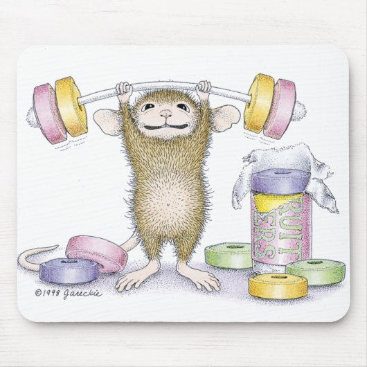 Haus-Maus Designs® - Mausunterlage Mousepad (Vorne)