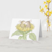 Haus-Maus Designs® - Mitteilungskarten (Gelbe Blume)