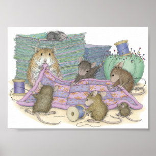 Haus-Maus Designs® - steppendes Innungs-Plakat Poster