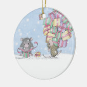 Haus-Maus Designs® - Verzierung Keramik Ornament (Links)