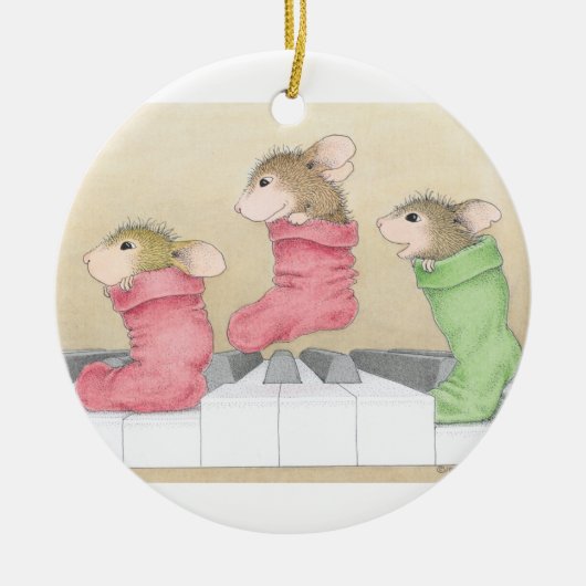 Haus-Maus Designs® - Verzierung Keramikornament (Vorne)