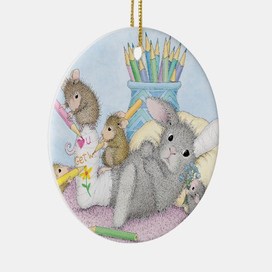 Haus-Maus Designs® - Verzierungen Keramik Ornament (Rechts)