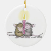 Haus-Maus Designs® - Verzierungen Keramik Ornament (Hinten)