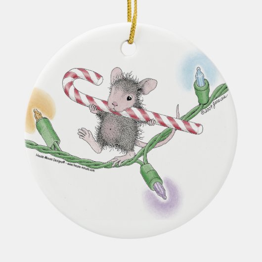Haus-Maus Designs® - Verzierungen Keramikornament (Vorne)