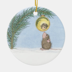 Haus-Maus Designs® - Weihnachtsverzierung Keramikornament