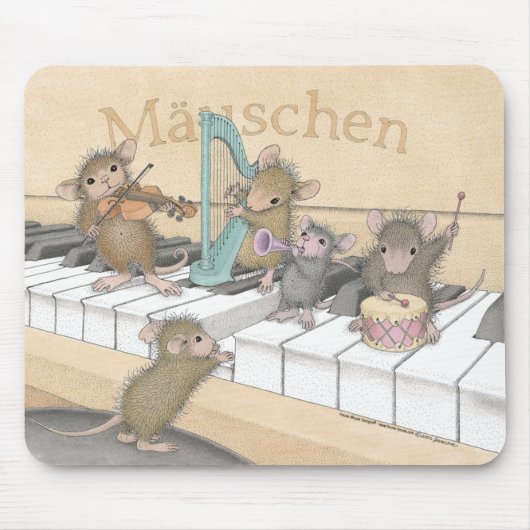 Haus-MausDesigns® Mausunterlagen Mousepad (Vorne)